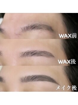 ナチュラルアイブロウ 大井町店(Natural Eyebrow)の写真/眉毛WAX脱毛でグッと垢抜け！自眉を活かしたスタイルで、ナチュラルかつ美しい眉毛を実現◇