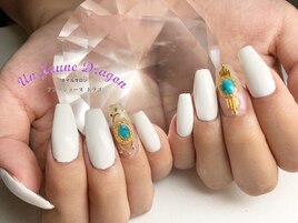 【自爪ネイル】ホワイトネイル