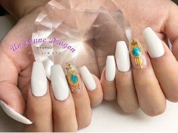 アン ジョーヌドラゴ/【自爪ネイル】ホワイトネイル