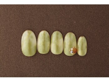 エムスラッシュ フィール 東戸塚店(M.SLASH)/クラシカルマーブルネイル