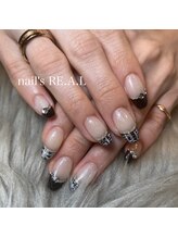 ネイルズリアル 倉敷(nail's RE.A.L)/ツイードネイル