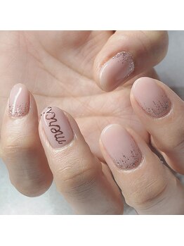 エムネイル(eM nail)/ワンカラー＋アート