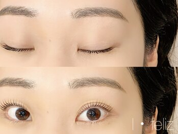 アイフェリス フェリス(I feliz×feliz)/美眉デザインWAX&ラッシュリフト