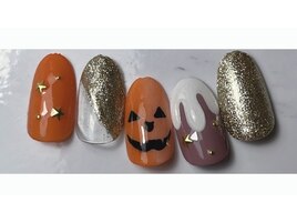 ハロウィンネイルデザイン
