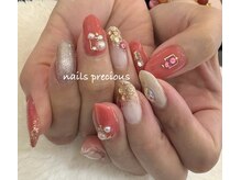 ネイルズ プレシャス(Nails Precious)の雰囲気（定額ネイル 色変更可/ソフトなら付け替オフ込/6490円）