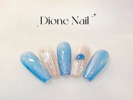 青マグ+シルババカラアート