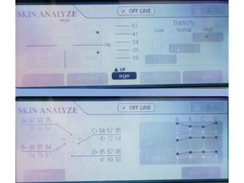 サロン ルティエ/3スキンアナライザーで肌年齢