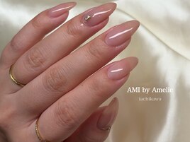 シンプルネイル:mikako