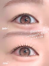 ケイトステージラッシュ 福山駅前店/まつ毛パーマ×眉毛WAX×間引き