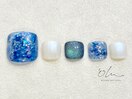6月フットネイル定額【Nuance】