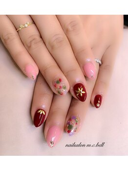 エムシーベル(m.c bell)/秋ネイル