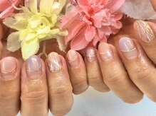 ディーネイル 京橋(D-nail)/立和名/春一押し!ピンクパープル