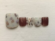 ルリアンネイル(le lien nail)/Foot定額アートコースA