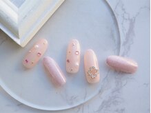 ネイル スパ ココプラス(Nail spa Cocoplus)/大人キラキラストーンネイル