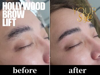 ユアースタイル 四日市店(YOUR Style)/【メンズ眉毛】HBL＋WAX #眉毛