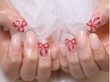 プラスチッタ(hair make salon plus citta')/リボンネイル