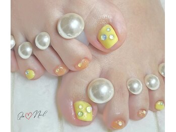 キュアネイル(Qa Nail)/フット☆オーロラパーツ付き