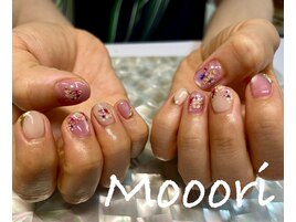 押し花ネイル