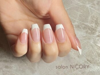 サロン ニコリー 夙川店(salon NICORY)の写真/【お爪はケアの仕方で大きく変わる◎】爪が薄い/削りたくない方必見★コンプレックスを解消し理想の爪へ＊