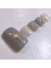 【初回】フット巻き爪補正ジェルネイル（ワンカラー）120分 ¥24,200→¥22,000