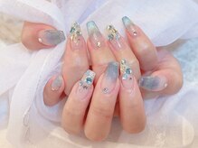 ネイルサロン デコール(NAIL SALON Decor)/ブルーマグネットストーンネイル