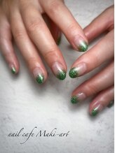 ネイルカフェ マキアート(nail cafe Maki art)/ラメグラデーション