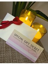 リシュ(salon rishu)/ご優待券【ギフト券】ございます