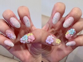 3Dフラワーネイル☆