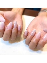 ハーティーネイル hearty nail 溝の口店/カラグラ×シンプルデザイン