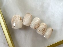 アメリアンドカシェット(Amelie&Cachette)/ブライダルネイル：maika