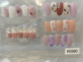 春の花のサンプル