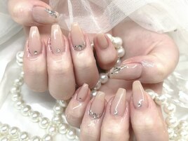 【Rika】ビジューネイル