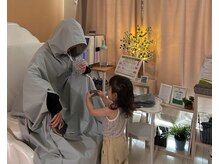 毎日頑張るママにも大切なケアを！お子様連れ大歓迎です♪