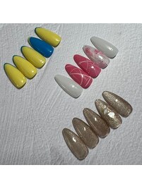 定額シンプルネイル