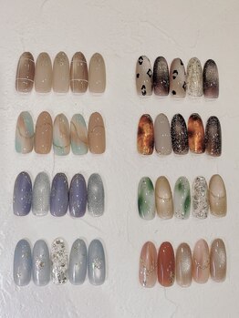 エクラ(eclat)/秋の定額ネイルデザイン☆