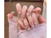 バイムーンサロン(By Moon Salon)/キラキラカラーフルストン可愛い
