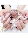 リボンクロススカルプワンホン