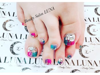 ビューティーサロン ルーナ(LUNA)/フットネイルアートし放題