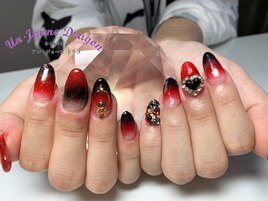 【自爪ネイル】グラデネイル