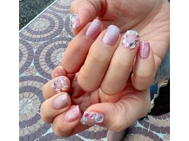 ビジュー　囲みストーン　マグ