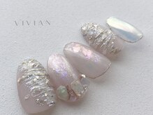 ヴィヴィアン ネイル(Vivian nail)/ツイードシェルネイル