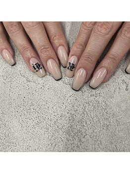 アンダーバーホワイト 大阪上本町店(_WHITE)/個性的ネイル
