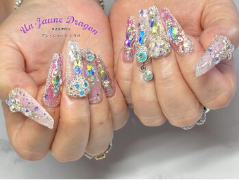 アン ジョーヌドラゴ/【ロングネイル】キラキラネイル