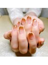 大人系グラデーションネイル