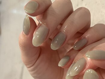 one color/ニュアンスネイル