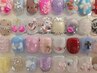 フットネイル☆サンプル多数！10本アート☆￥8800/持ち込みOK☆