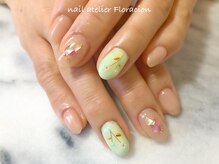 ネイルアトリエ フロラシオン/贅沢アートの褒められネイル40