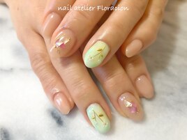 贅沢アートの褒められネイル40