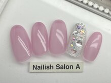 ネイリッシュサロン エー(Nailish Salon A)/ワンポイントネイル