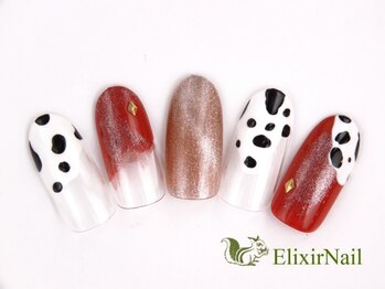 エリクサーネイル 池袋(Elixir Nail)/定額a シンプル/クーポン使用